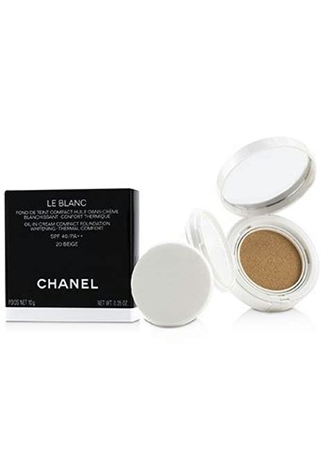 chanel le blanc oil in cream compact